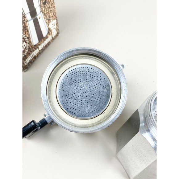 Vintage Pezzetti Italexpress 6 Cup Stovetop Espresso Coffee Maker Italy New! - Picture 12 of 12